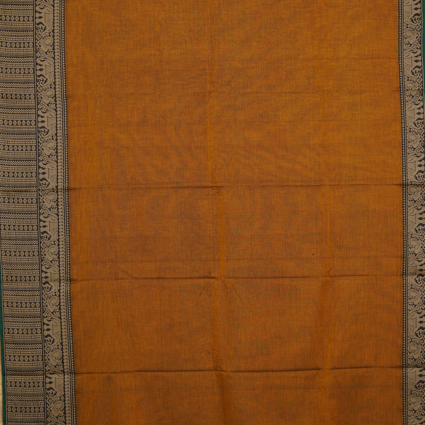 Elephant Border - Narayanavanam Mercerized Cotton