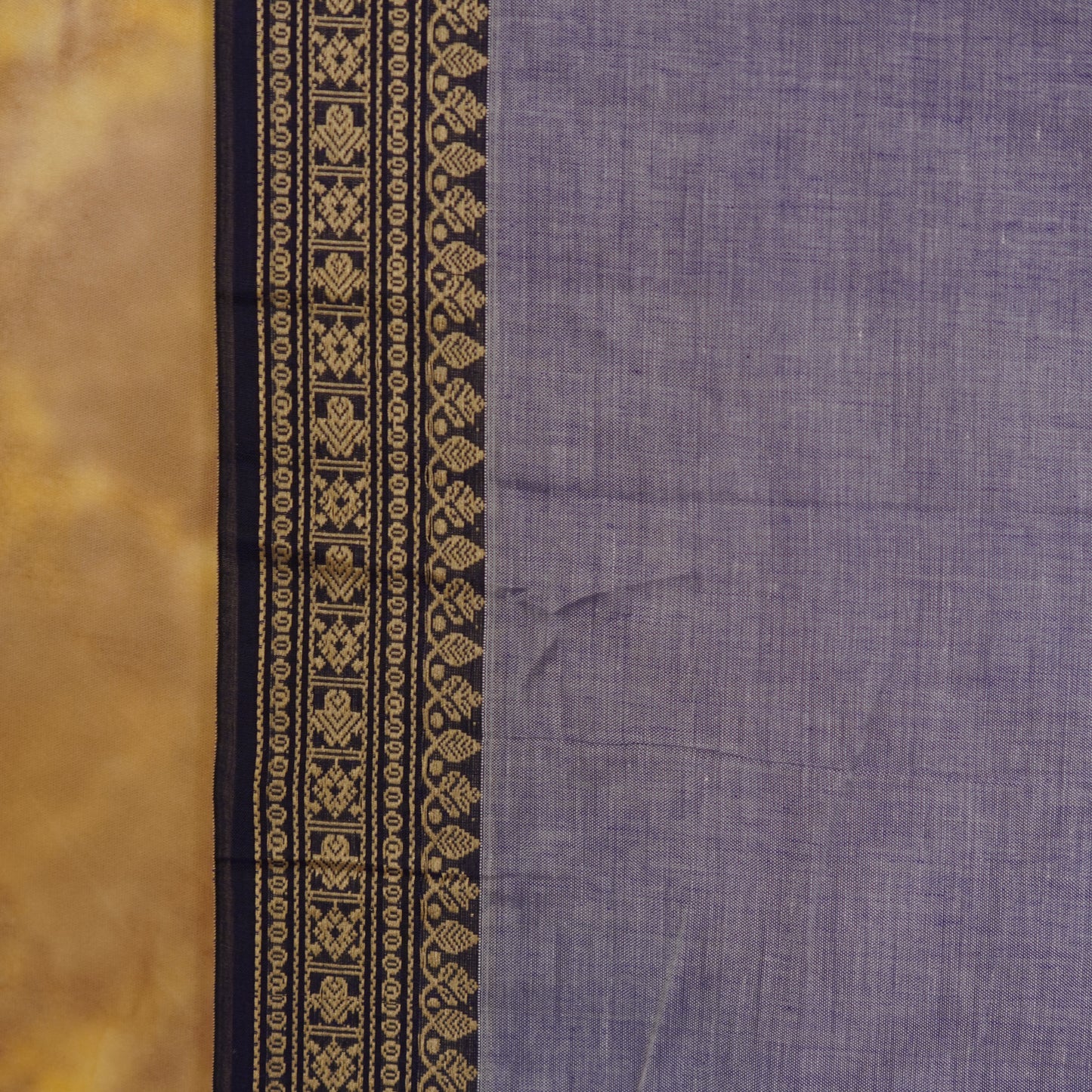 Floral Small Border - Narayanavanam Mercerized Cotton