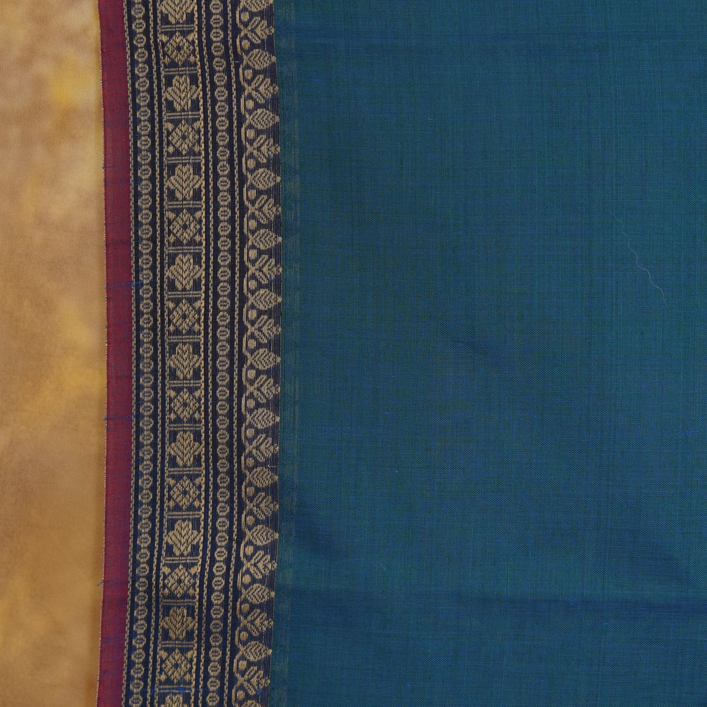 Floral Small Border - Narayanavanam Mercerized Cotton