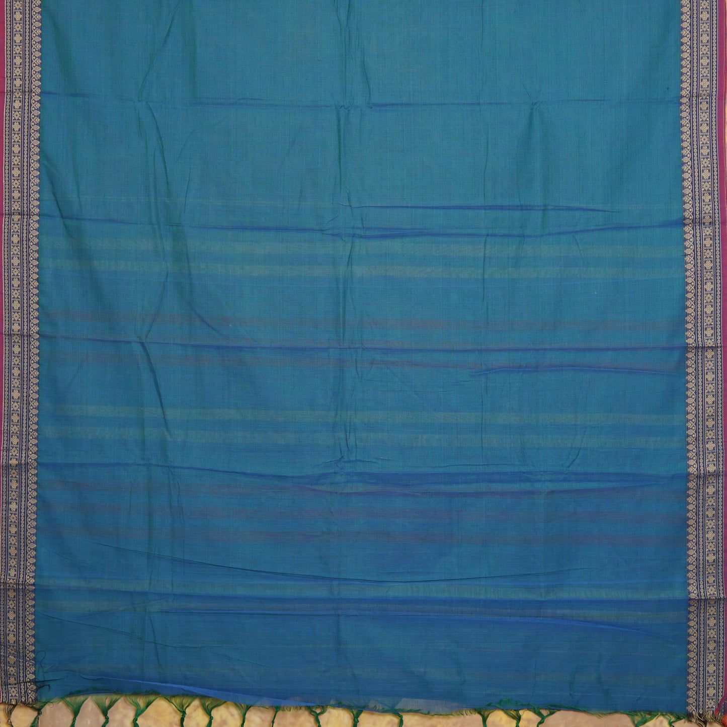 Floral Small Border - Narayanavanam Mercerized Cotton
