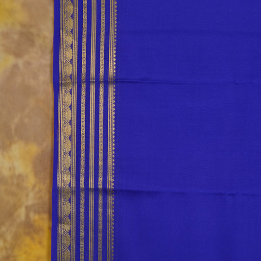 Floral Border - Mysore Silk