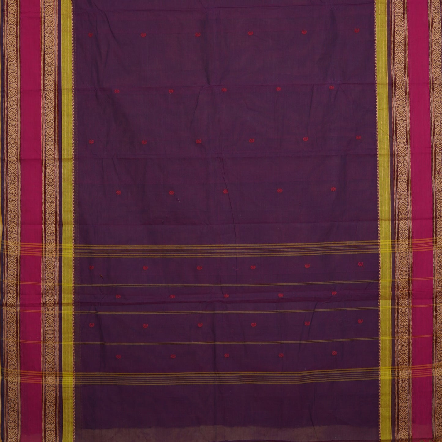 Gap Border Kanchi Cotton