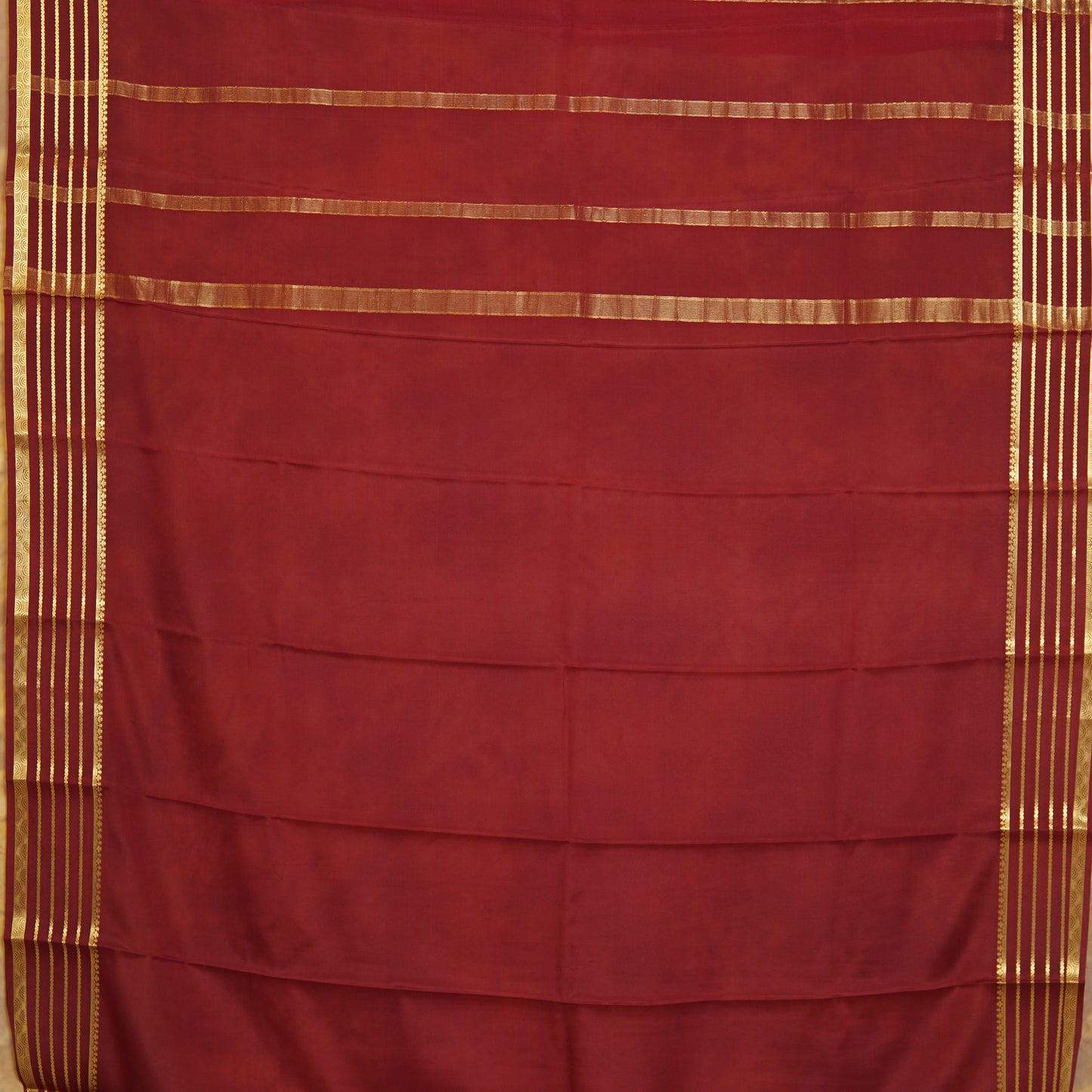 Floral Border - Mysore Silk