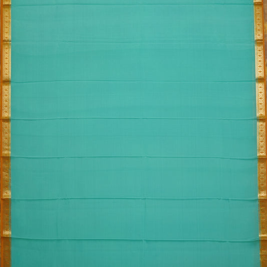 Floral Small Border - Mysore Silk