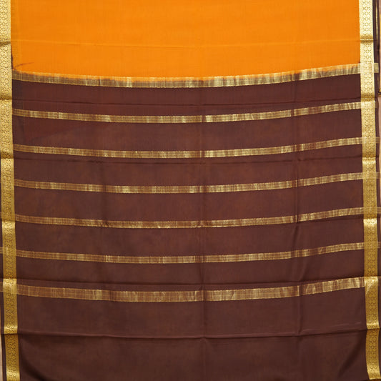 Floral Box Border - Mysore Silk