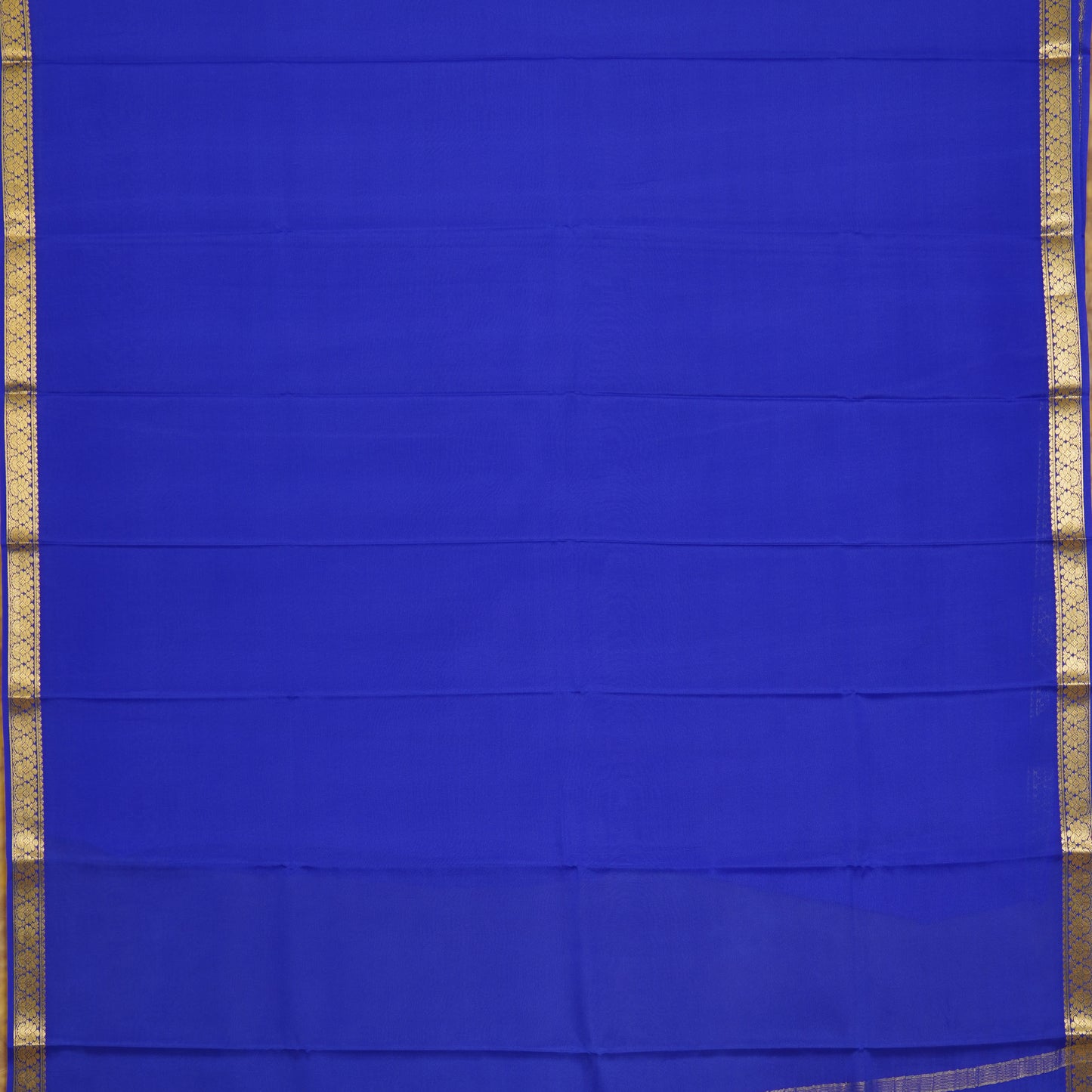 Floral Small Border - Mysore Silk