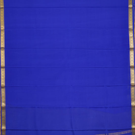 Floral Small Border - Mysore Silk