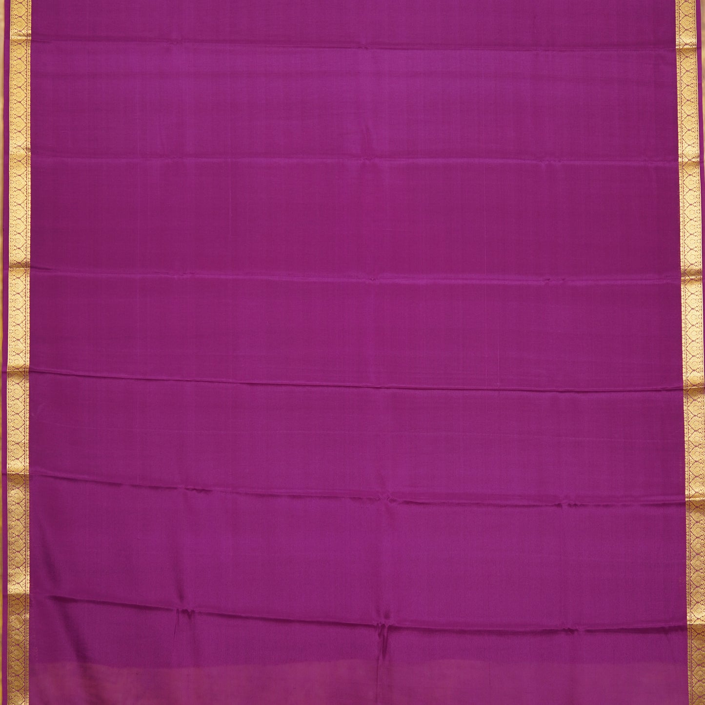 Floral Small Border - Mysore Silk