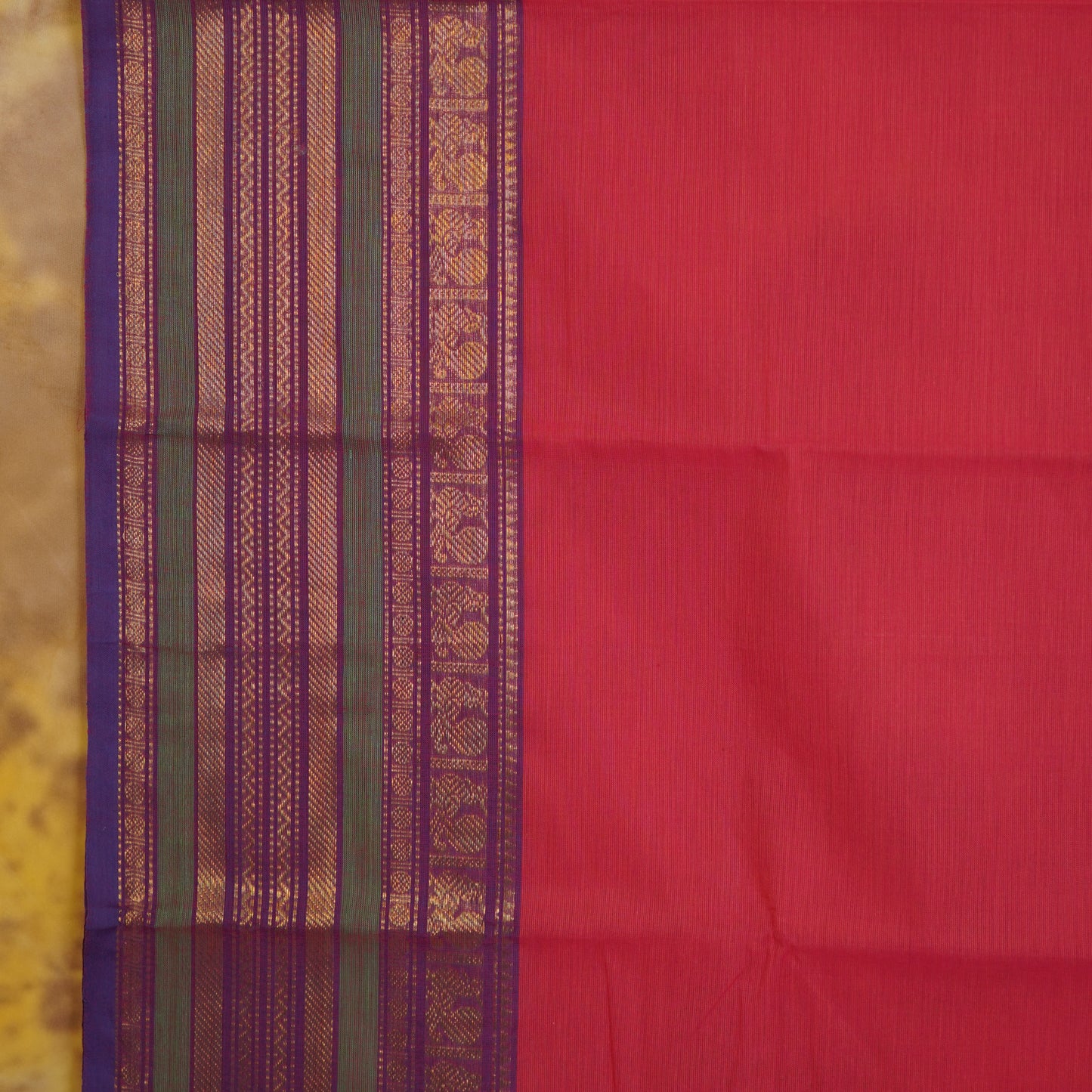 Peacock Kanchi Cotton (Without Blouse)