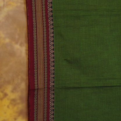 Rudraksha Double Border - Narayanavanam Mercerized Cotton