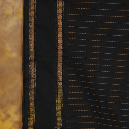 Rudraksha Gap Border Kanchi Cotton (without Blouse)