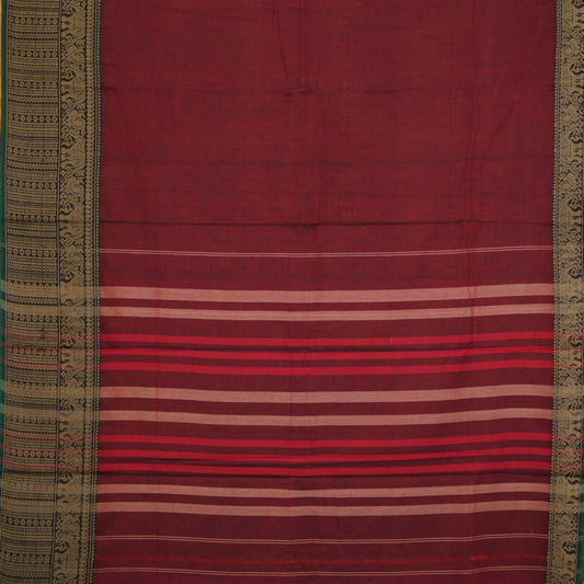 Elephant Border - Narayanavanam Mercerized Cotton