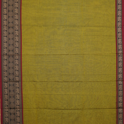 Elephant Border - Narayanavanam Mercerized Cotton