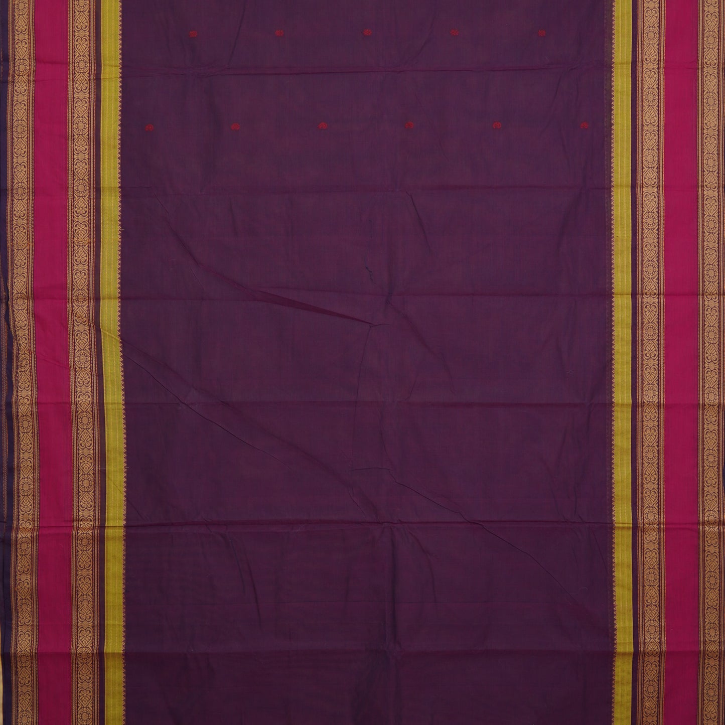 Gap Border Kanchi Cotton