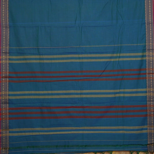 Floral Small Border - Narayanavanam Mercerized Cotton