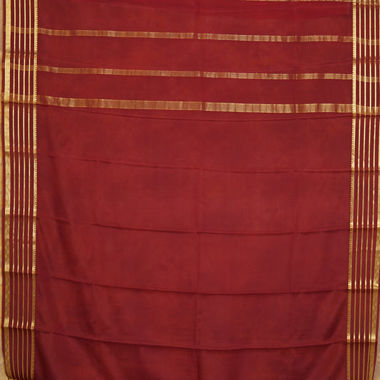 Floral Border - Mysore Silk