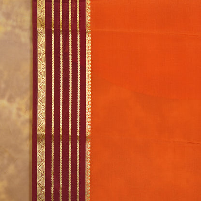Floral Border - Mysore Silk