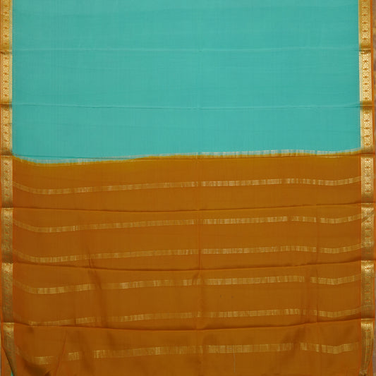 Floral Small Border - Mysore Silk