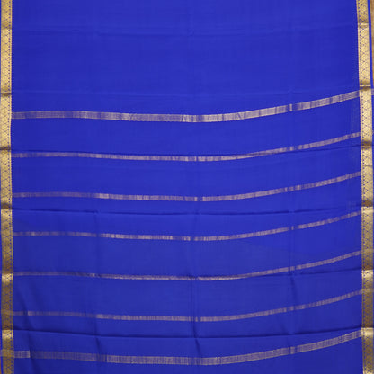 Floral Small Border - Mysore Silk