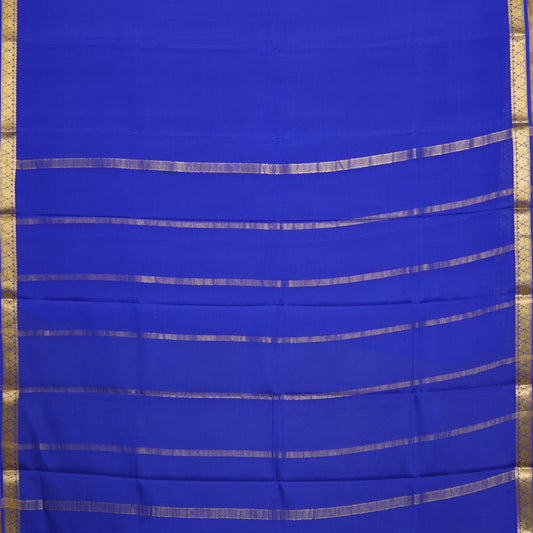 Floral Small Border - Mysore Silk