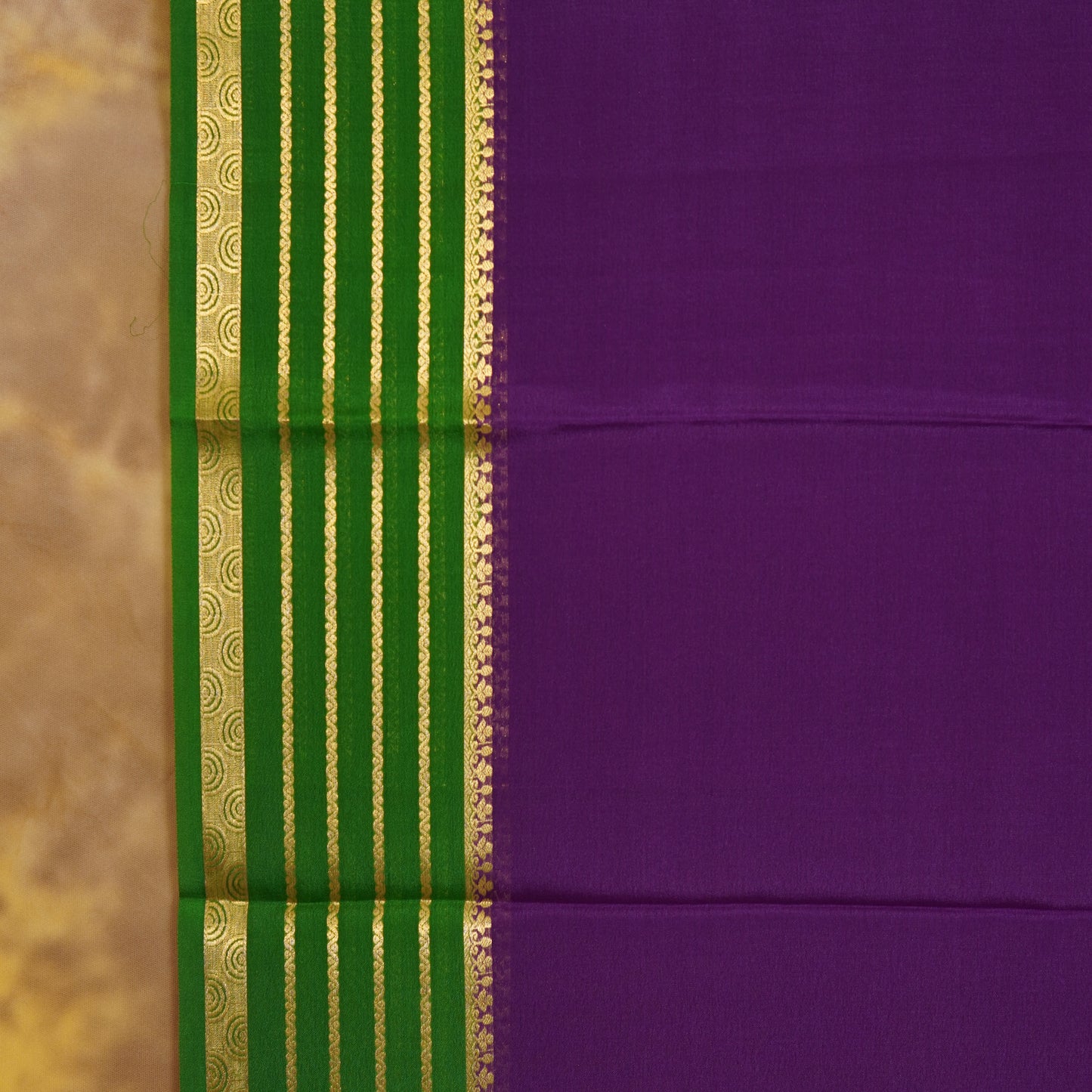 Floral Small Border - Mysore Silk (Copy)