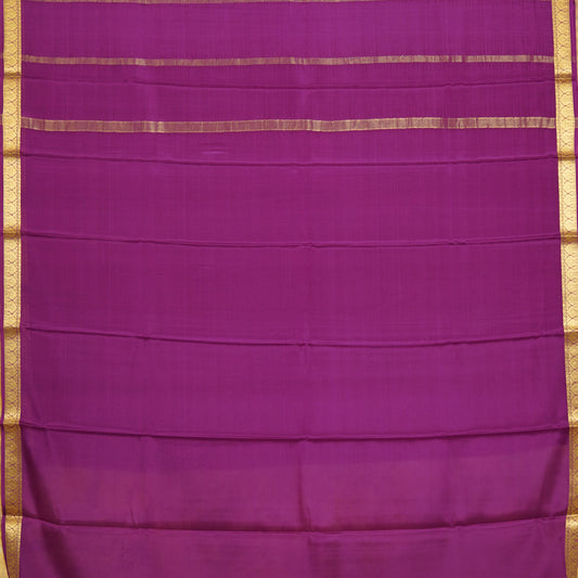Floral Small Border - Mysore Silk