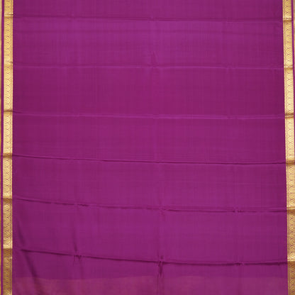 Floral Small Border - Mysore Silk