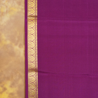 Floral Small Border - Mysore Silk
