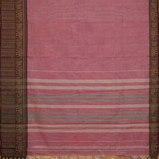 Elephant Border - Narayanavanam Mercerized Cotton